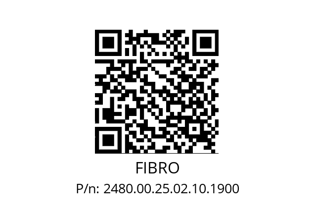   FIBRO 2480.00.25.02.10.1900