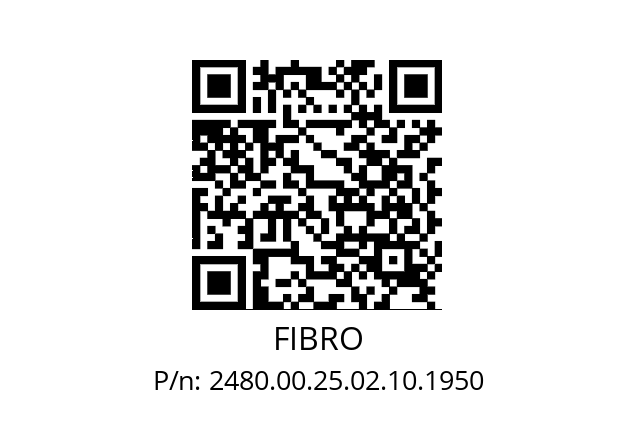   FIBRO 2480.00.25.02.10.1950