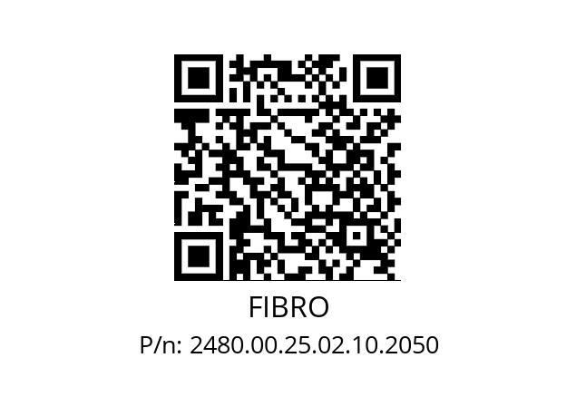   FIBRO 2480.00.25.02.10.2050