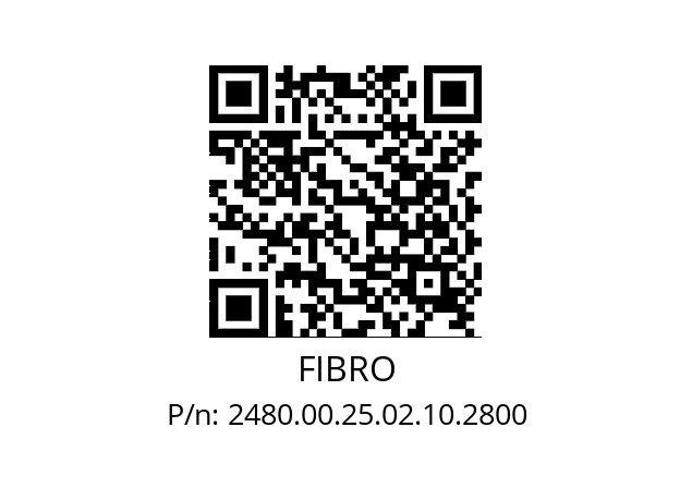   FIBRO 2480.00.25.02.10.2800