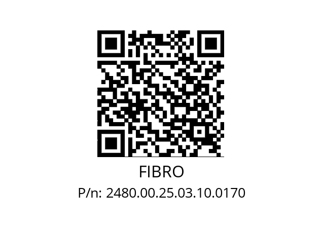   FIBRO 2480.00.25.03.10.0170