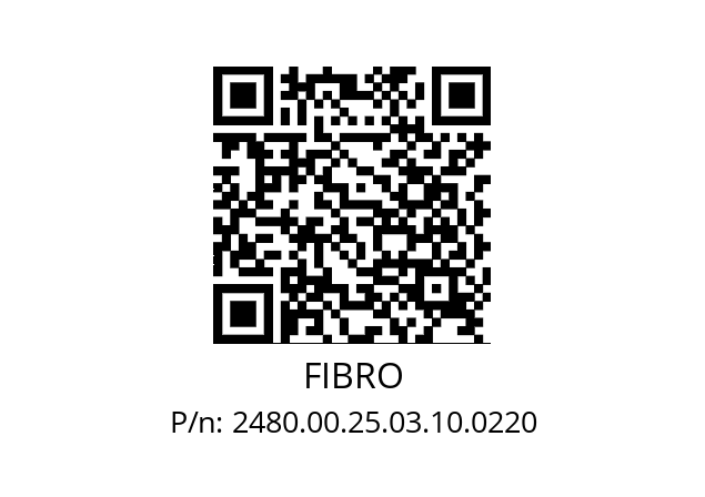   FIBRO 2480.00.25.03.10.0220