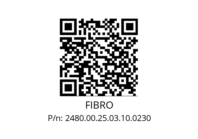   FIBRO 2480.00.25.03.10.0230