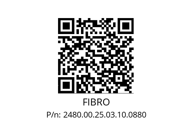   FIBRO 2480.00.25.03.10.0880