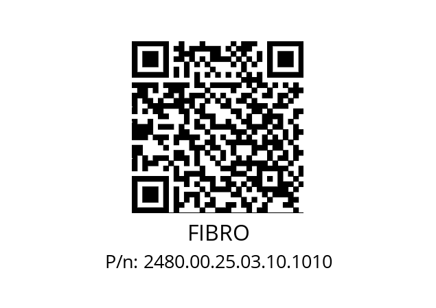   FIBRO 2480.00.25.03.10.1010