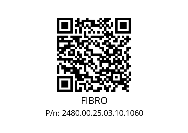   FIBRO 2480.00.25.03.10.1060