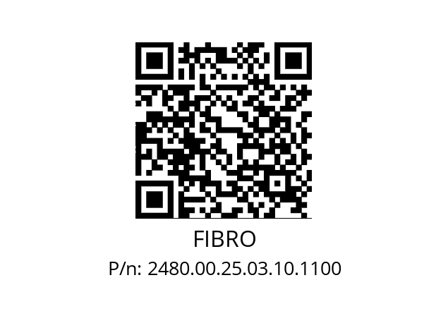   FIBRO 2480.00.25.03.10.1100