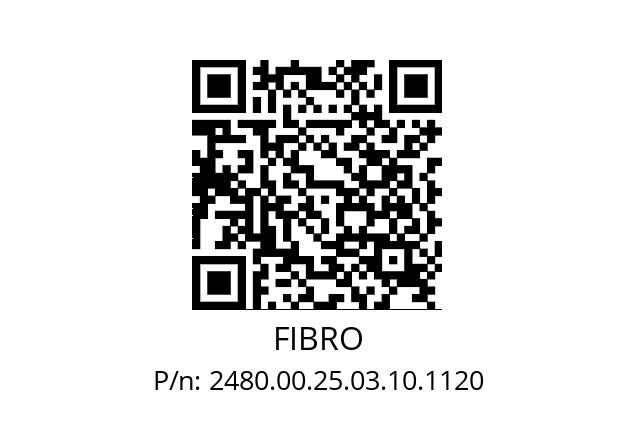   FIBRO 2480.00.25.03.10.1120