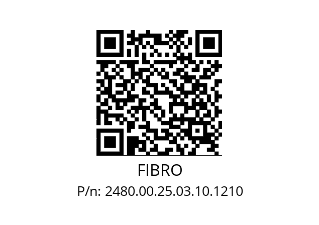   FIBRO 2480.00.25.03.10.1210