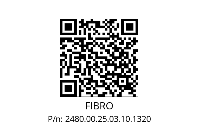   FIBRO 2480.00.25.03.10.1320