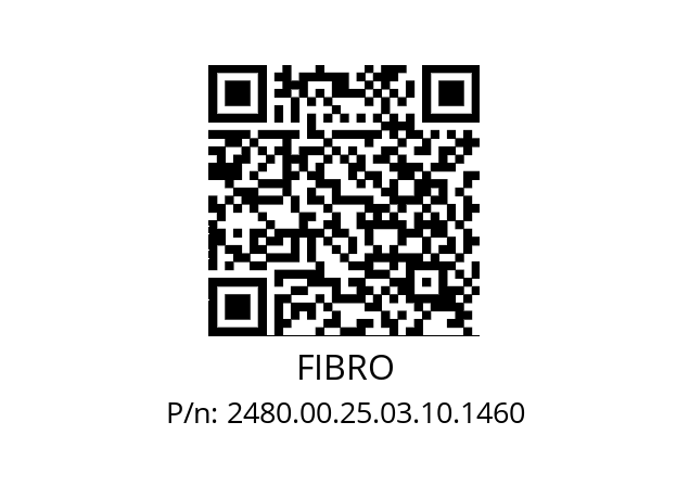   FIBRO 2480.00.25.03.10.1460