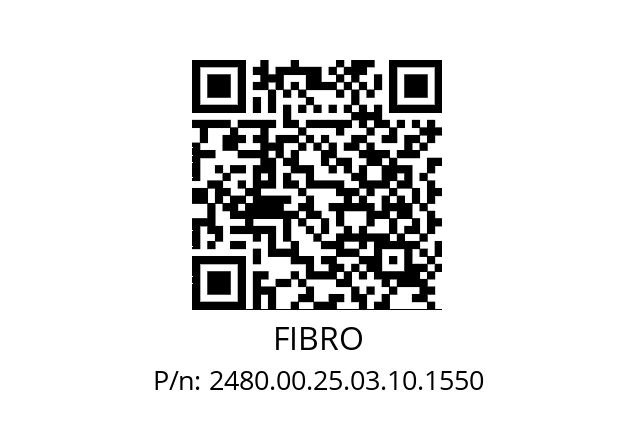   FIBRO 2480.00.25.03.10.1550