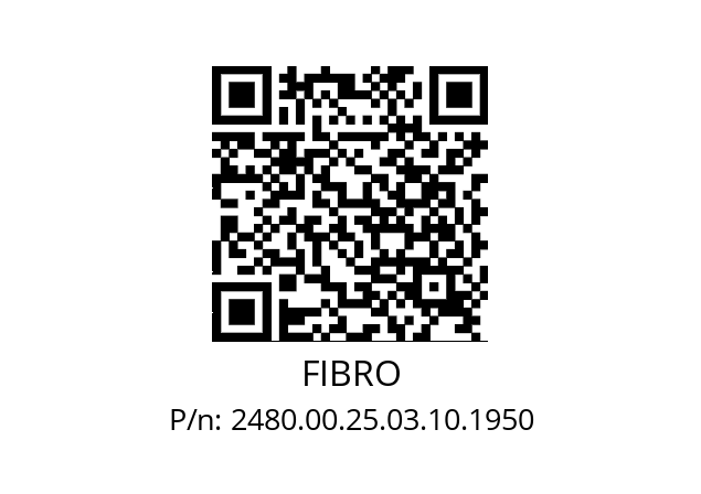   FIBRO 2480.00.25.03.10.1950