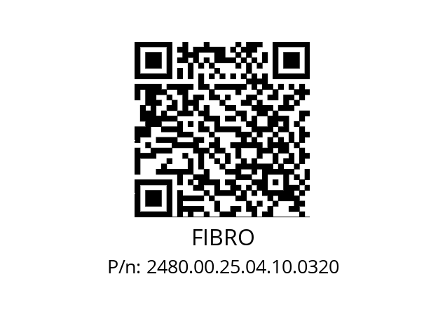   FIBRO 2480.00.25.04.10.0320