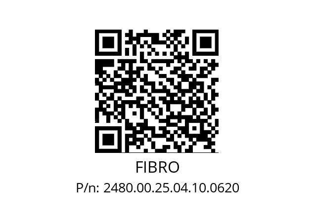   FIBRO 2480.00.25.04.10.0620