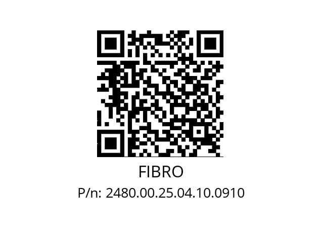   FIBRO 2480.00.25.04.10.0910