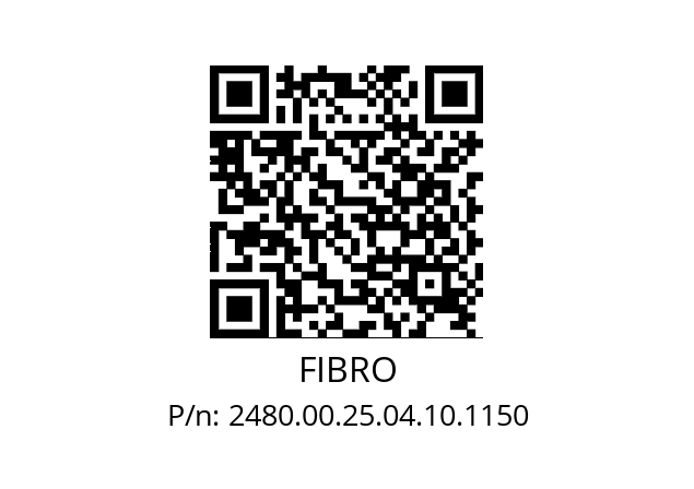   FIBRO 2480.00.25.04.10.1150