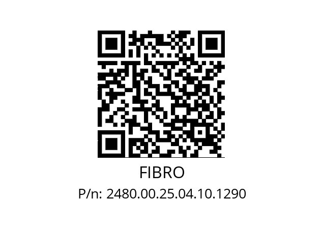   FIBRO 2480.00.25.04.10.1290