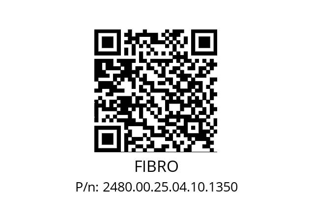   FIBRO 2480.00.25.04.10.1350