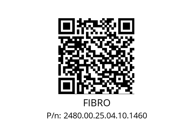   FIBRO 2480.00.25.04.10.1460