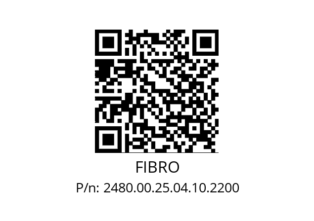   FIBRO 2480.00.25.04.10.2200