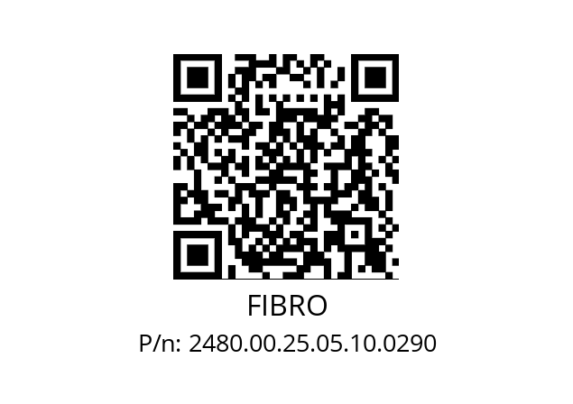   FIBRO 2480.00.25.05.10.0290