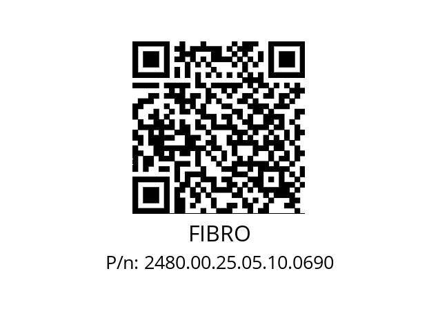   FIBRO 2480.00.25.05.10.0690