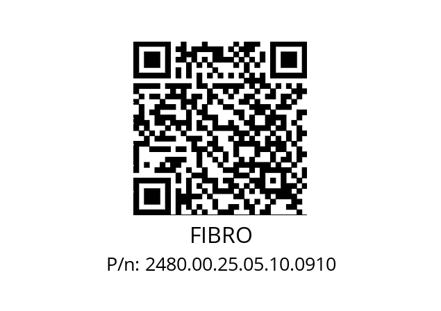   FIBRO 2480.00.25.05.10.0910