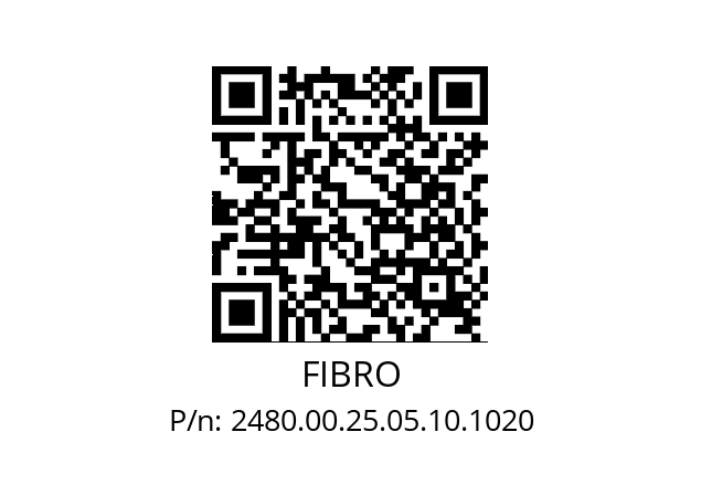   FIBRO 2480.00.25.05.10.1020