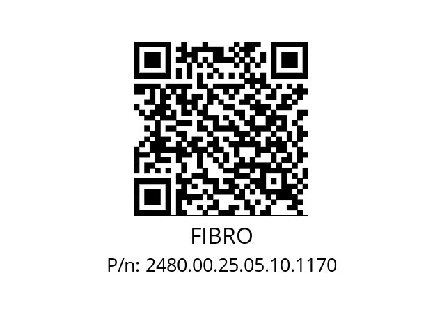   FIBRO 2480.00.25.05.10.1170