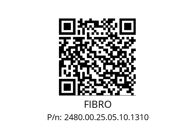   FIBRO 2480.00.25.05.10.1310