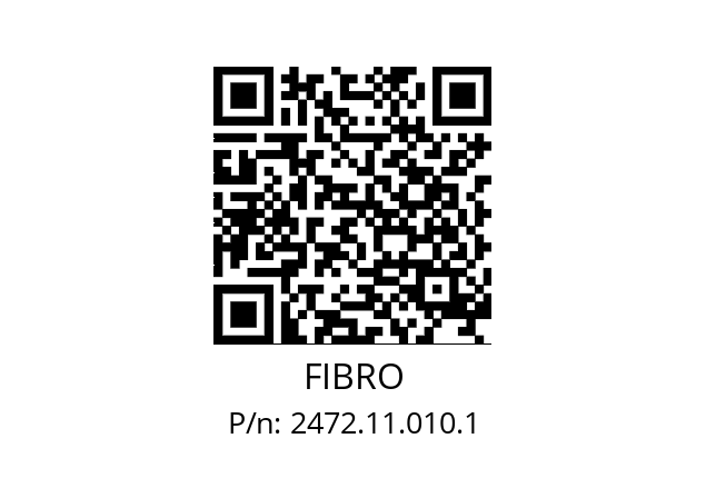   FIBRO 2472.11.010.1