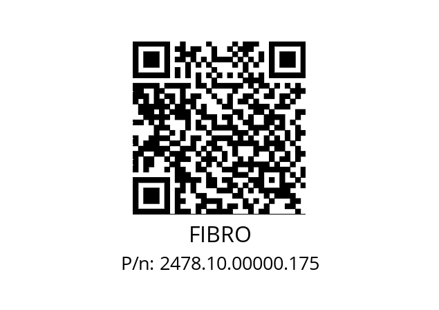   FIBRO 2478.10.00000.175