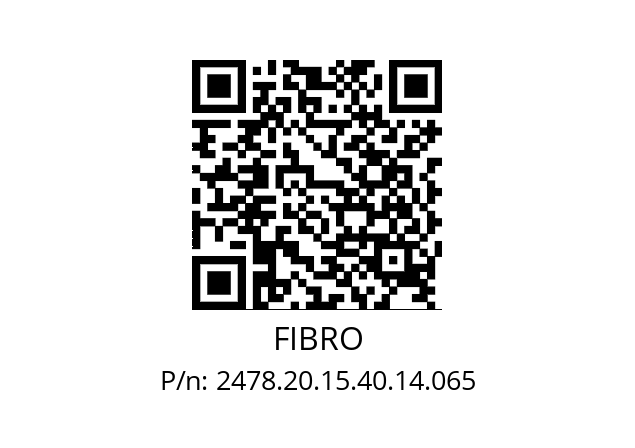   FIBRO 2478.20.15.40.14.065