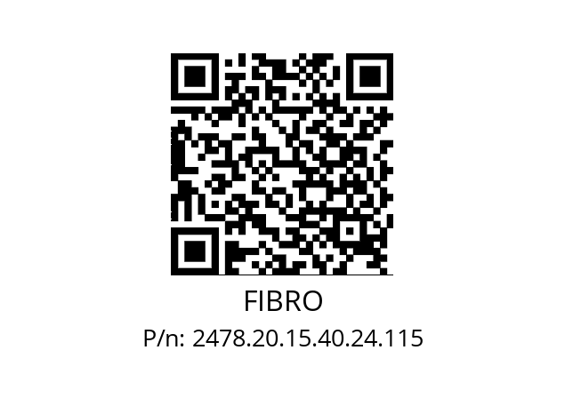   FIBRO 2478.20.15.40.24.115