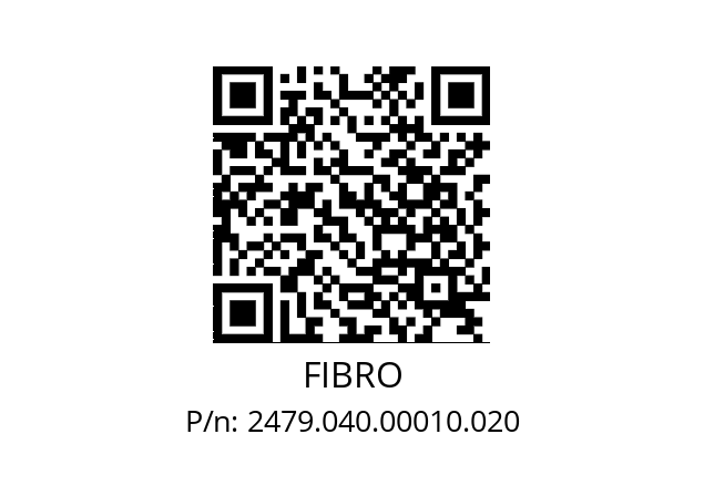   FIBRO 2479.040.00010.020