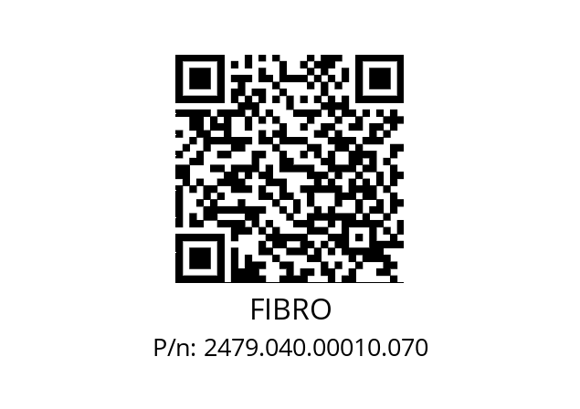   FIBRO 2479.040.00010.070