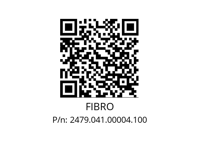   FIBRO 2479.041.00004.100