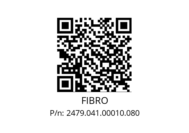   FIBRO 2479.041.00010.080