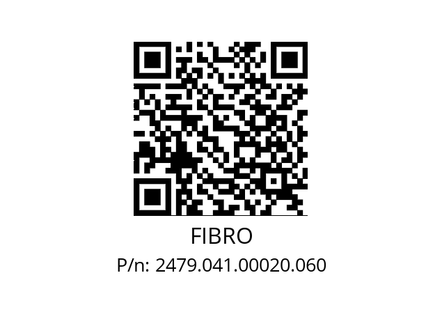   FIBRO 2479.041.00020.060