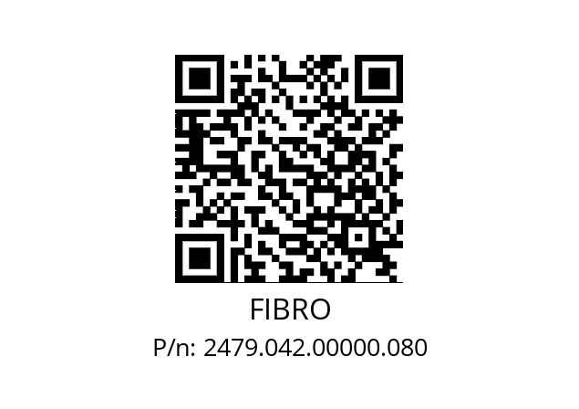   FIBRO 2479.042.00000.080