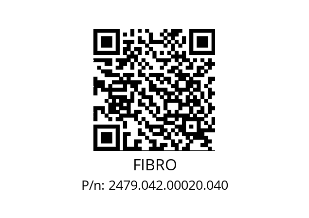   FIBRO 2479.042.00020.040