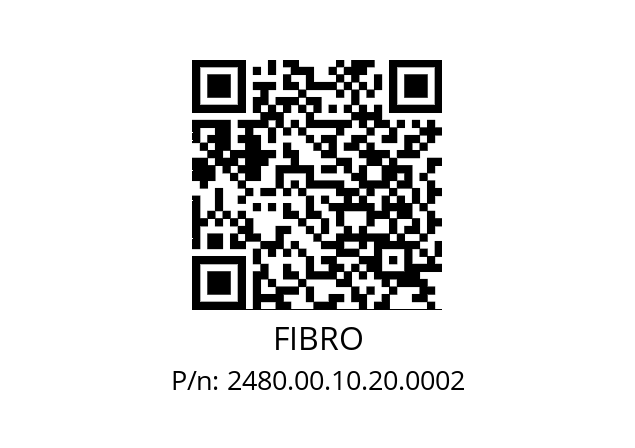   FIBRO 2480.00.10.20.0002