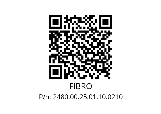   FIBRO 2480.00.25.01.10.0210