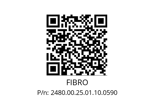   FIBRO 2480.00.25.01.10.0590