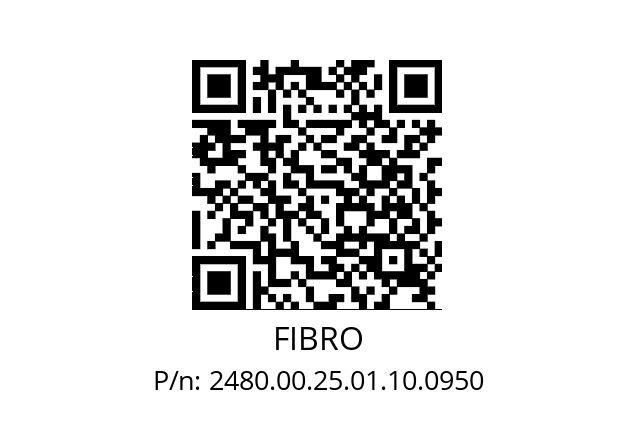   FIBRO 2480.00.25.01.10.0950