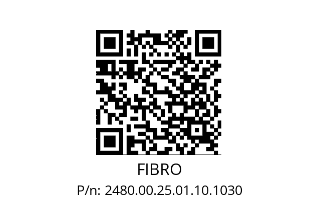   FIBRO 2480.00.25.01.10.1030