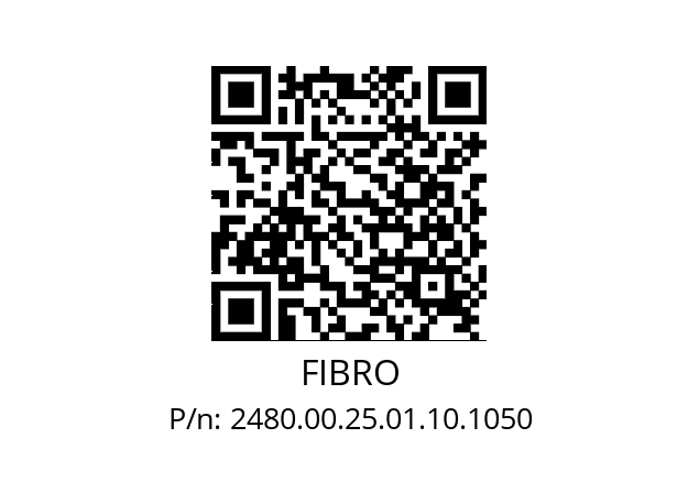   FIBRO 2480.00.25.01.10.1050