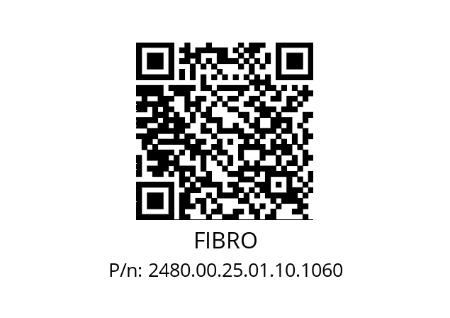   FIBRO 2480.00.25.01.10.1060