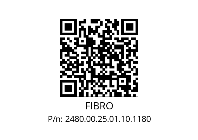   FIBRO 2480.00.25.01.10.1180